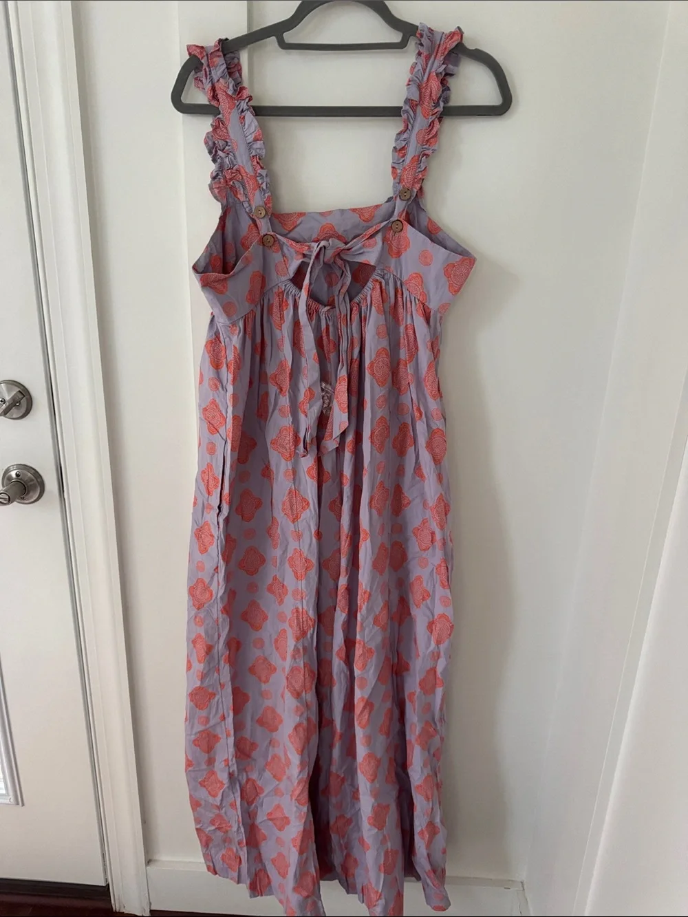 NWT Free People Katya printed jumpsuit in multi Size S